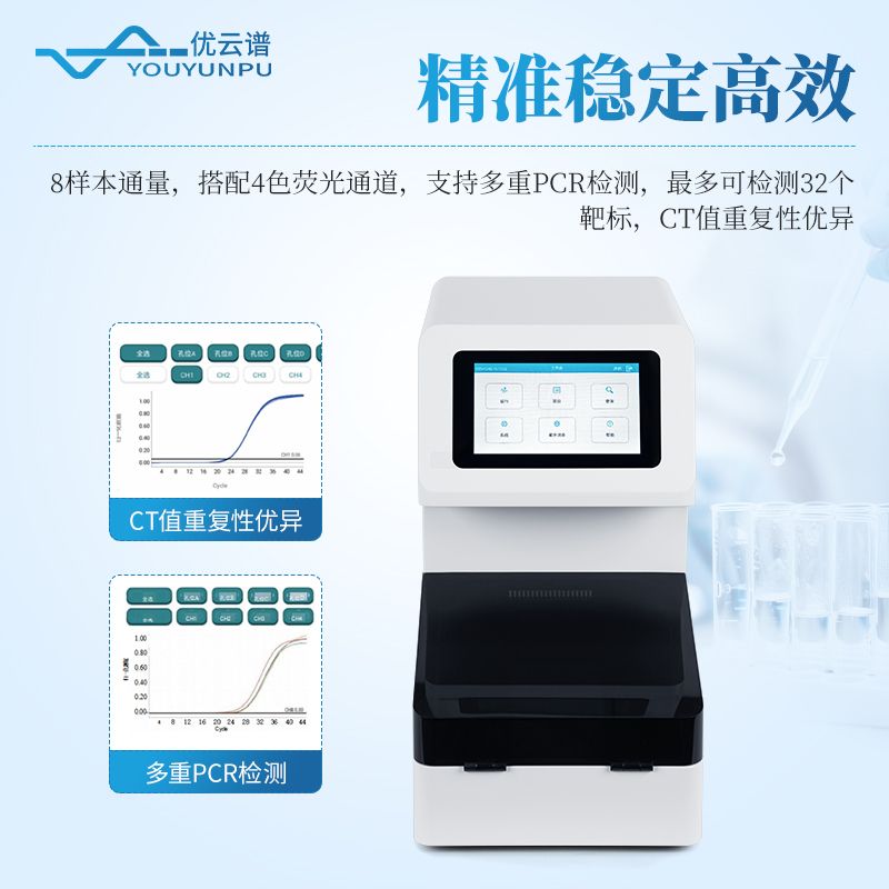 全自動動物源性快速檢測一體機